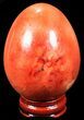 Colorful Carnelian Agate Egg #55548-1